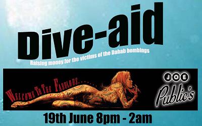 Dive Aid: 19 June 2006, 8pm to 2am
